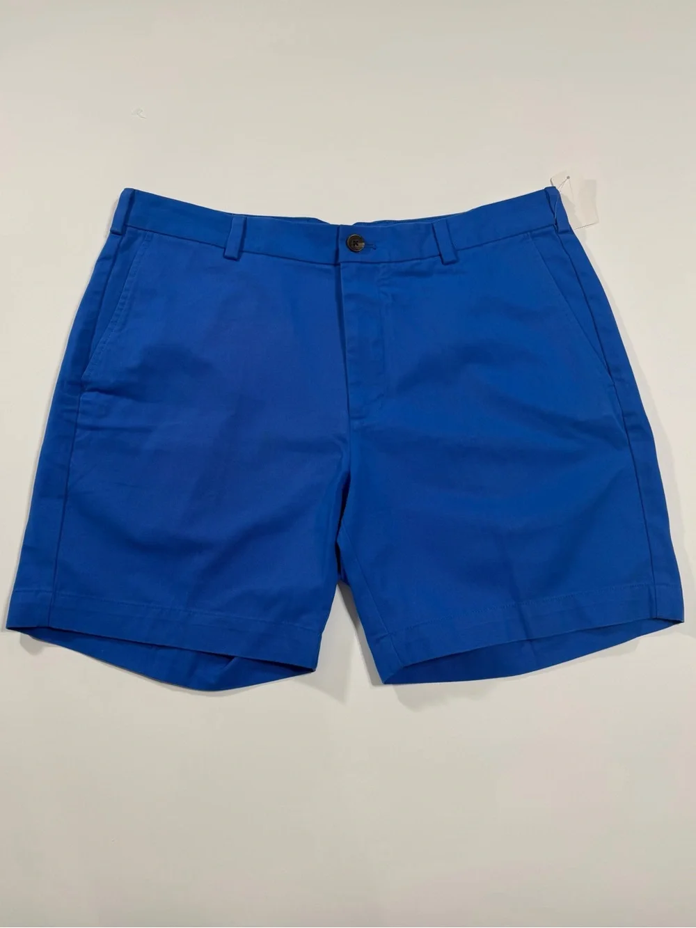 Brooks Brothers 346 Chino Shorts Men’s 36 Royal Blue Cotton NWT